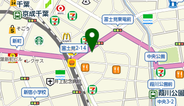 武田塾 千葉校の地図画像