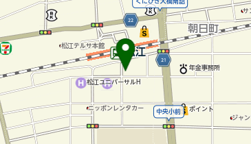 武田塾 松江校の地図画像