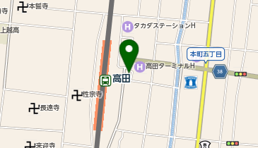 武田塾 上越校の地図画像