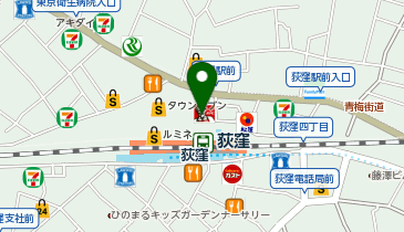 武田塾 荻窪校の地図画像