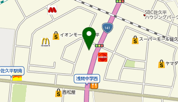 武田塾 佐久校の地図画像