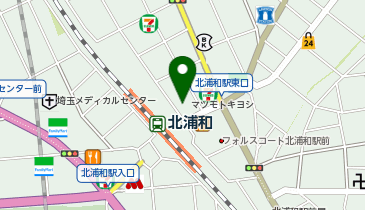 武田塾 北浦和校の地図画像