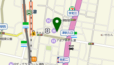 武田塾 津校の地図画像