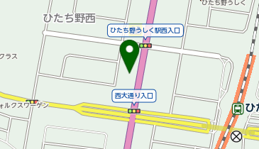 武田塾 ひたち野うしく校の地図画像