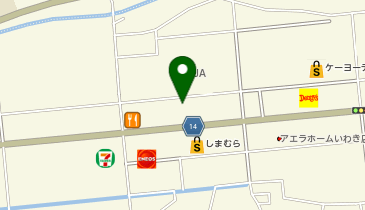 ゴルフドゥ いわき店の地図画像