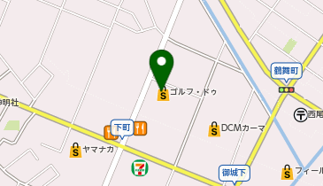ゴルフドゥ 西尾店の地図画像