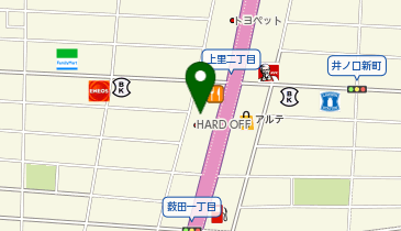 ゴルフドゥ 岡崎上里店の地図画像