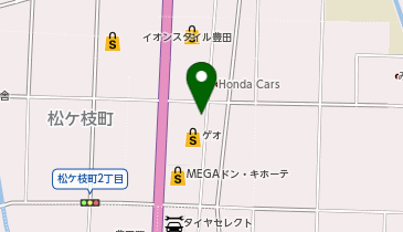 ゴルフドゥ 豊田248店の地図画像