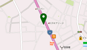 ゴルフドゥ 柏店の地図画像