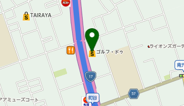 ゴルフドゥ 新大宮バイパス浦和店の地図画像