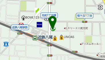 森塾 近鉄八尾校の地図画像