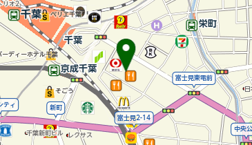 森塾 千葉駅前校の地図画像
