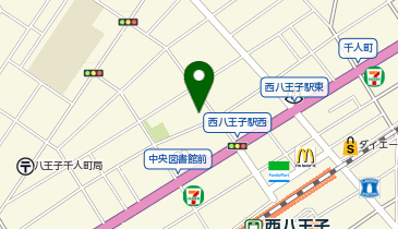 森塾 西八王子校の地図画像