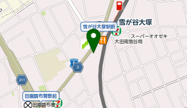 森塾 雪が谷大塚校の地図画像