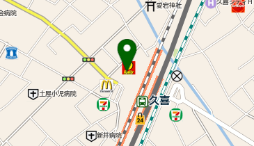 森塾 久喜校の地図画像