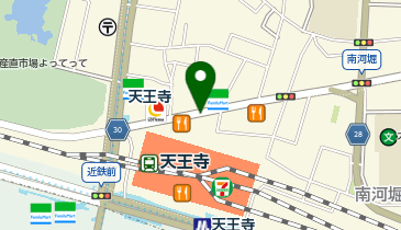 森塾 天王寺校の地図画像