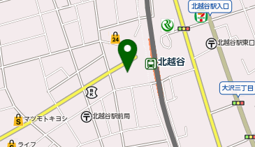 森塾 北越谷校の地図画像