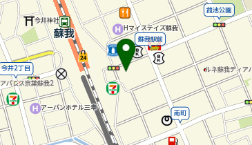 森塾 蘇我校の地図画像