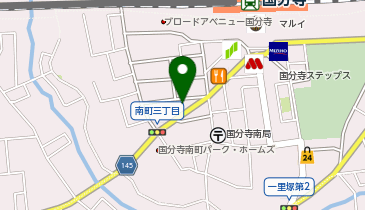 森塾 国分寺校の地図画像