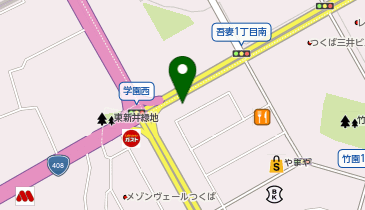 森塾 つくば校の地図画像