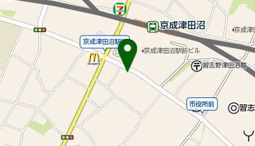 個太郎塾 京成津田沼教室の地図画像