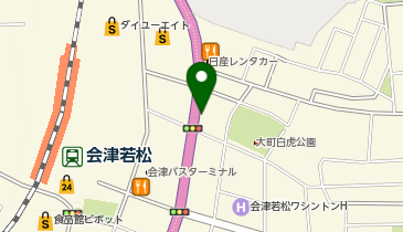 英検アカデミー 会津若松教室の地図画像