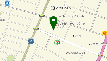 英検アカデミー 足利南教室の地図画像