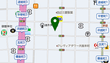 英検アカデミー 淀屋橋教室の地図画像