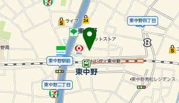 英検アカデミー 東中野教室の地図画像