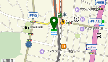 英検アカデミー 津教室の地図画像