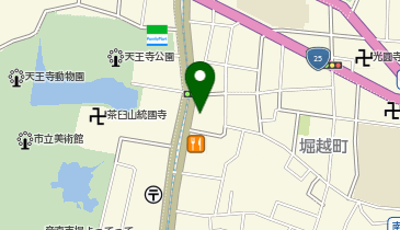 英検アカデミー 天王寺教室の地図画像