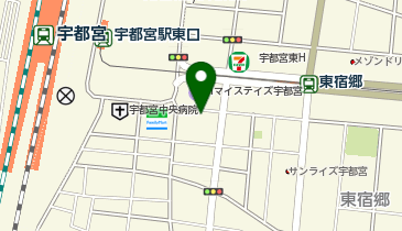 英検アカデミー 宇都宮教室の地図画像
