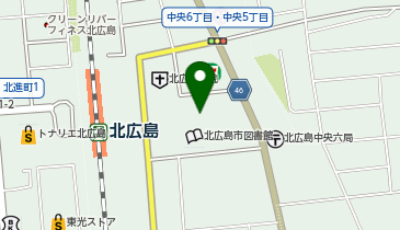 英検アカデミー 北広島教室の地図画像