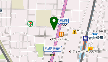 英検アカデミー 天下茶屋教室の地図画像