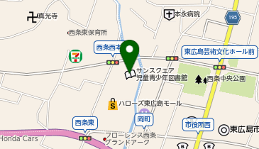 英検アカデミー 西条教室の地図画像