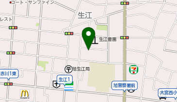 英検アカデミー 城北公園通教室の地図画像