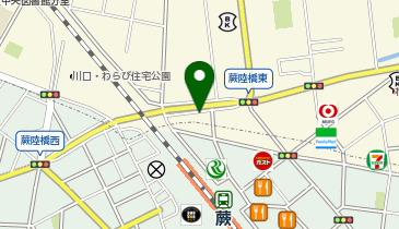 英検アカデミー 蕨教室の地図画像