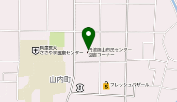 英検アカデミー 篠山教室の地図画像