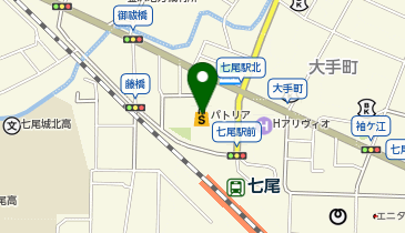 英検アカデミー 七尾教室の地図画像