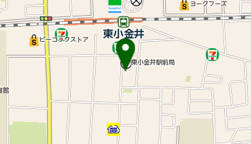 英検アカデミー 東小金井教室の地図画像