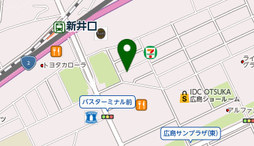 英検アカデミー 広島井口教室の地図画像