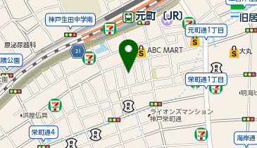 英検アカデミー 神戸元町教室の地図画像