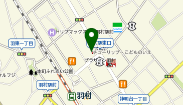 早稲田アカデミー 羽村校の地図画像