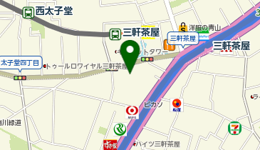 早稲田アカデミー 三軒茶屋校の地図画像