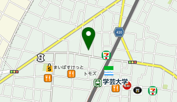 早稲田アカデミー個別進学館 学芸大学校の地図画像