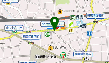 早稲田アカデミー 練馬校の地図画像