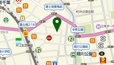 花まる学習会 千葉教室の地図画像