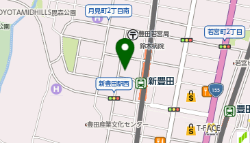 花まる学習会 豊田教室の地図画像