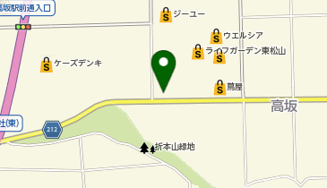 名学館 ライフガーデン東松山校の地図画像