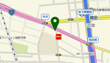 名学館 堀田校の地図画像